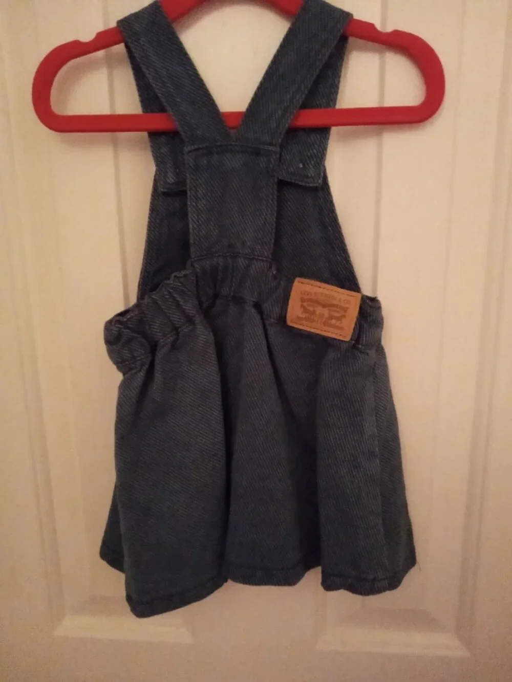 Levis Toddler Girl Overalls Dress Jumper - 12M